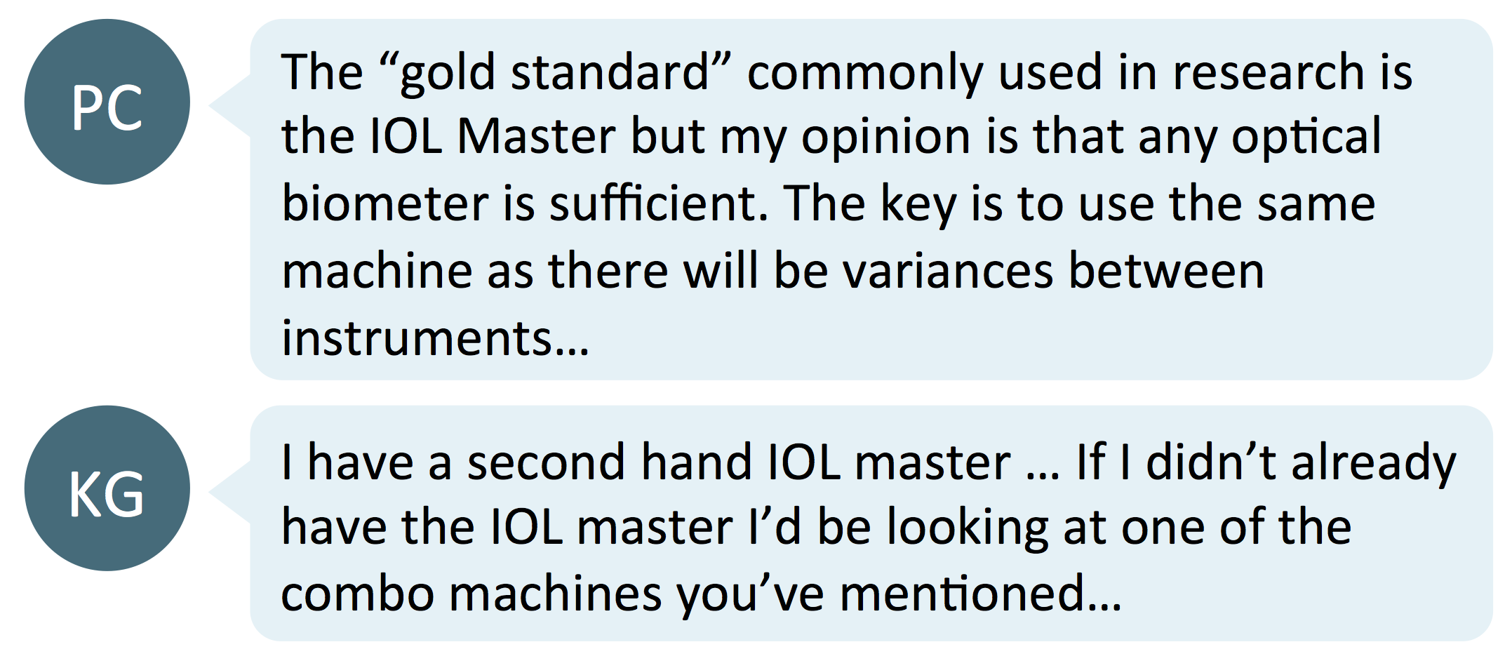 new IOL master