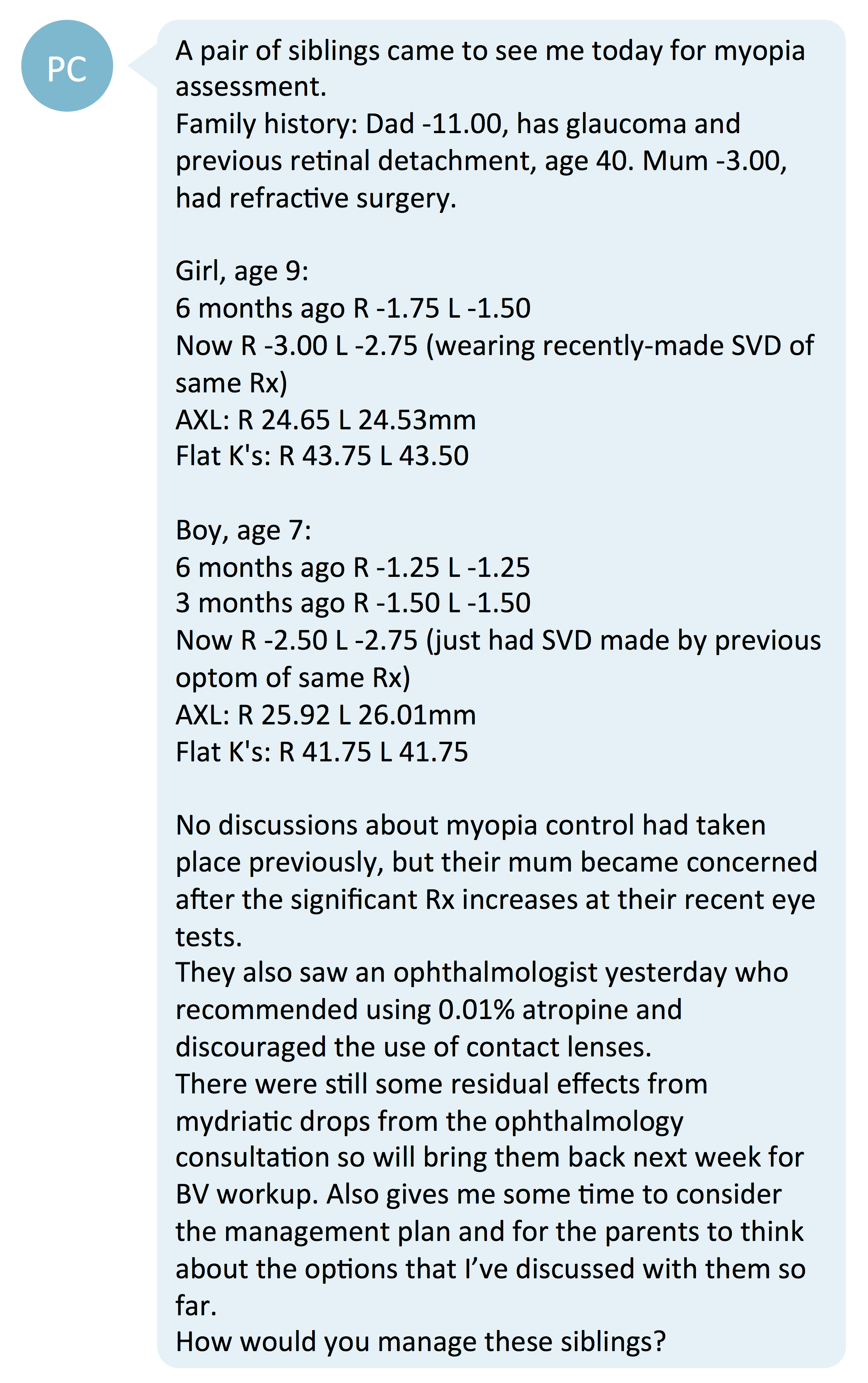 1st first myopia treatment