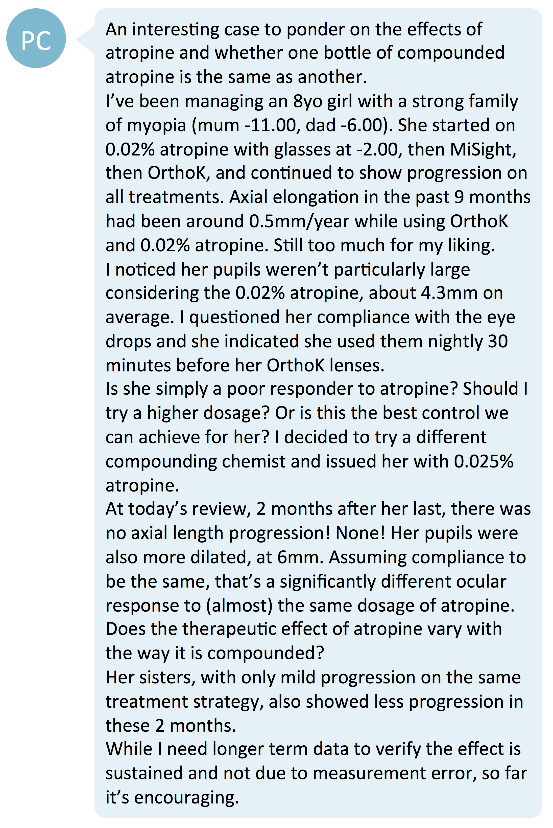 1st compounding atropine